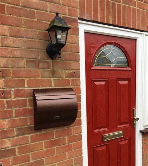 metal box letters|letterboxes for wooden front doors.